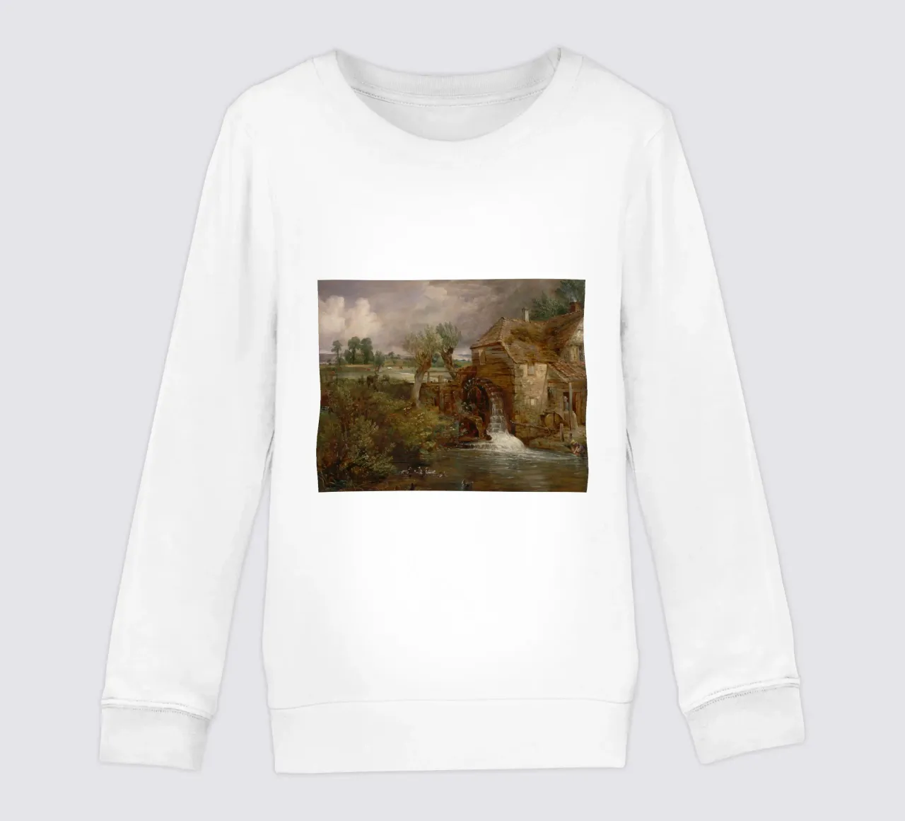 John Constable - Mulino di Parham, Gillingham felpa bambino da Timeless Artworks
