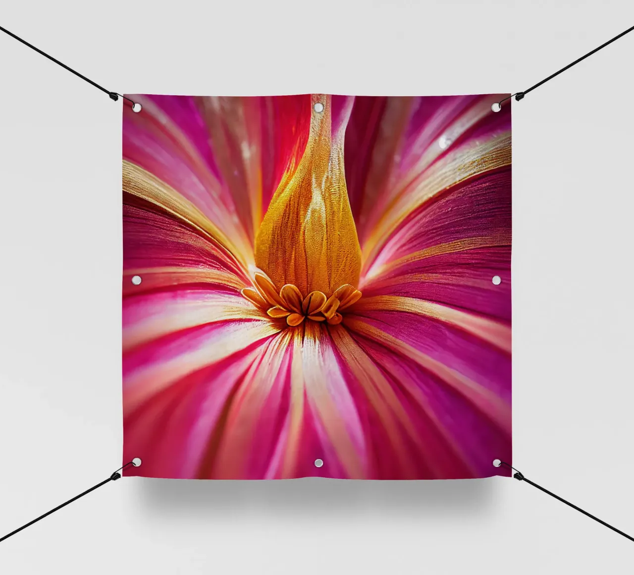 Macro fiore di Murraya telo in pvc da Bold Blooms