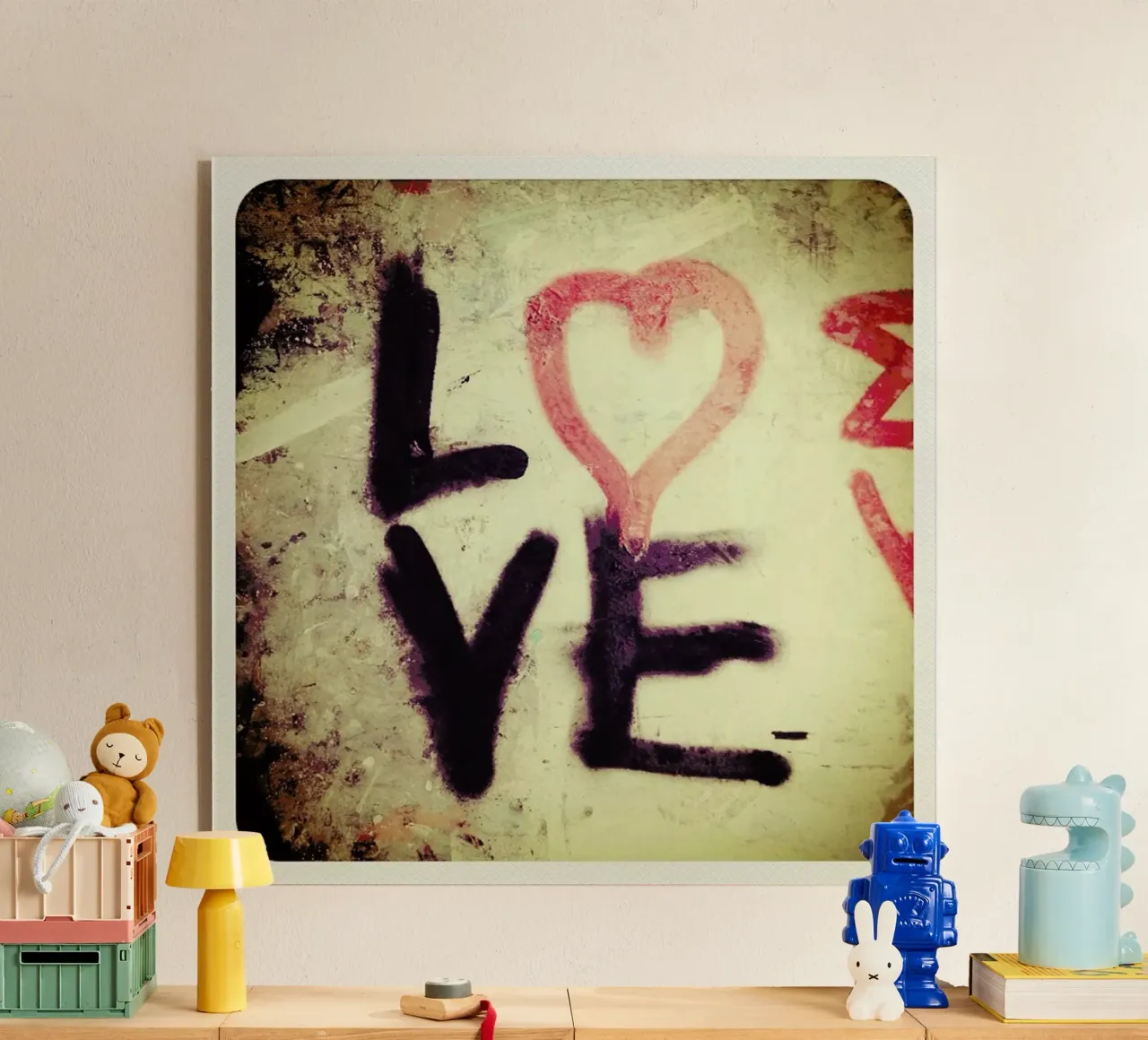 Love original plexiglass da Ballack Art House