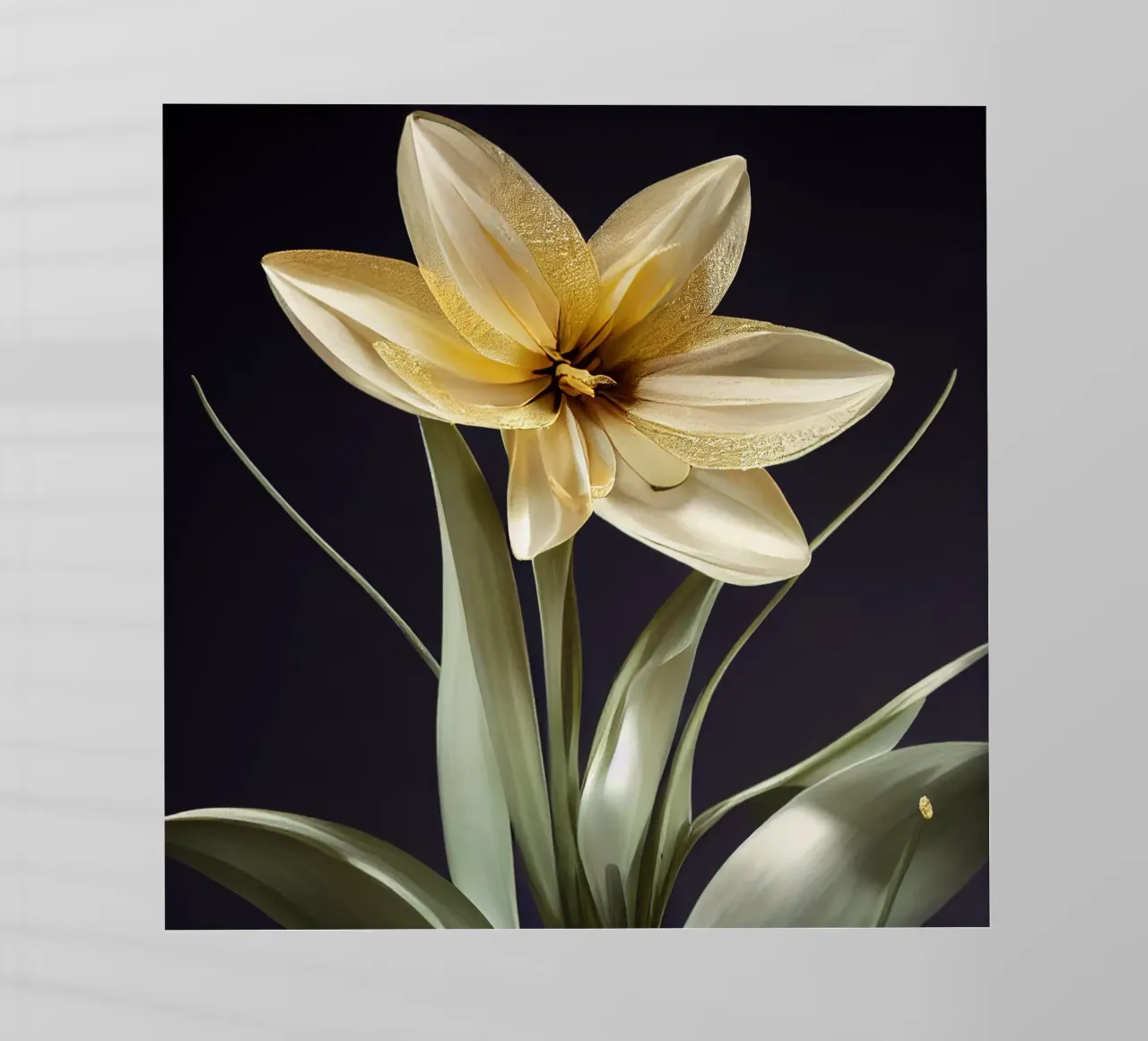 Macro fiore di narciso pellicola backlit da Bold Blooms