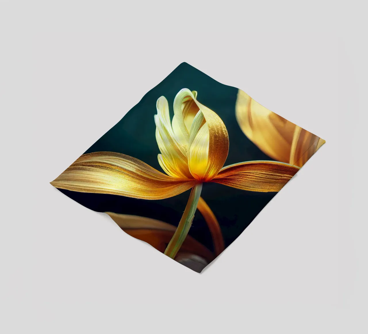Macro fiore di narciso coperta in pile da Bold Blooms