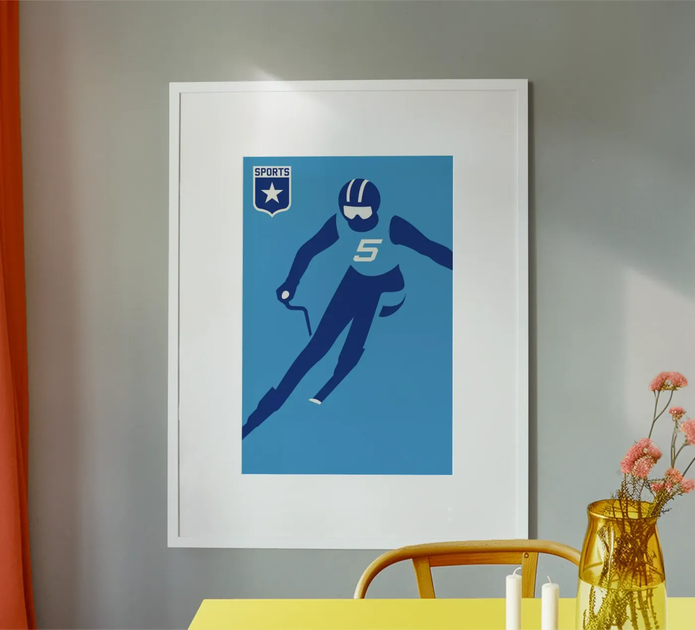 Slalom poster da Bo Lundberg