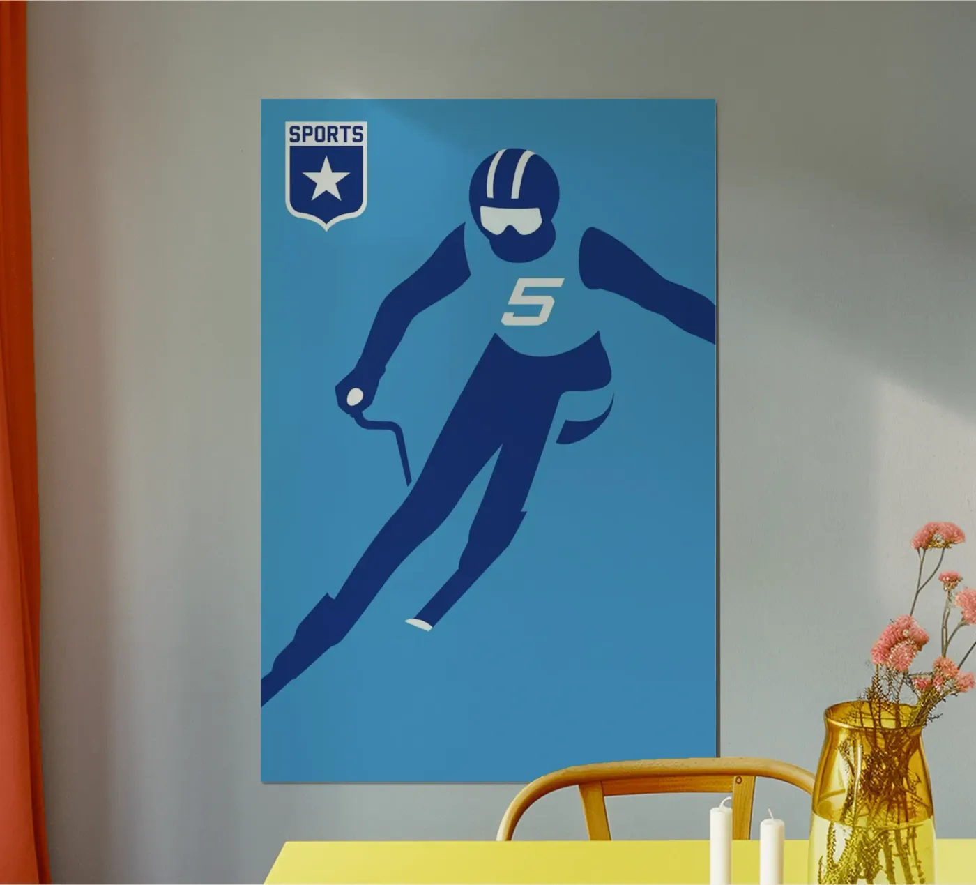 Slalom poster da Bo Lundberg