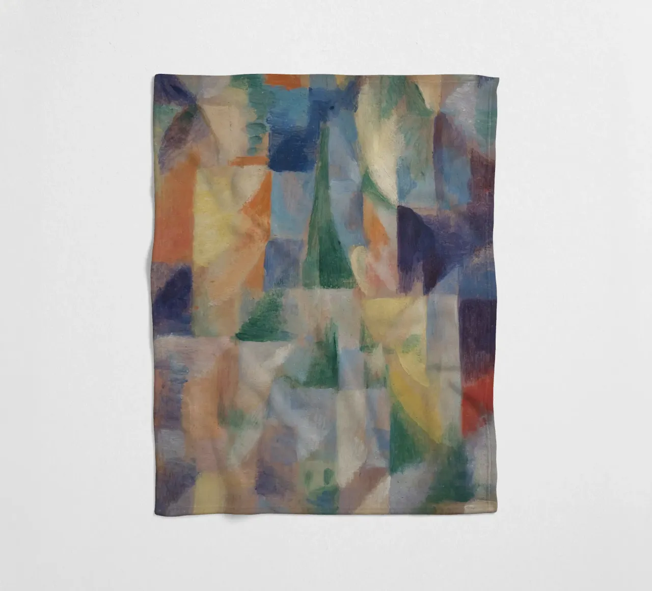robert delaunay - Window fleece blanket by Timeless Artworks