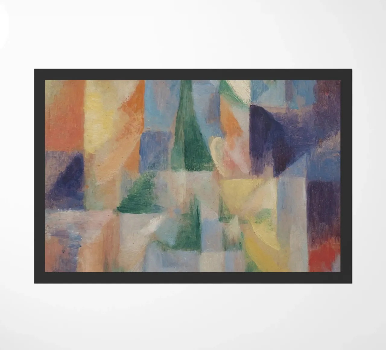 robert delaunay - Window doormat by Timeless Artworks