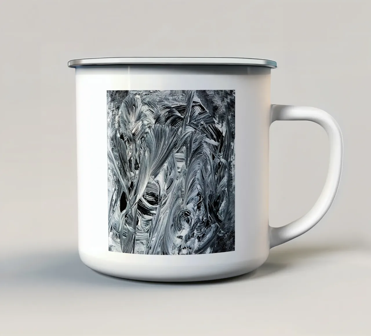 3D DREAM 5 tazza in smalto da Thierry Vobmann Abstract painting