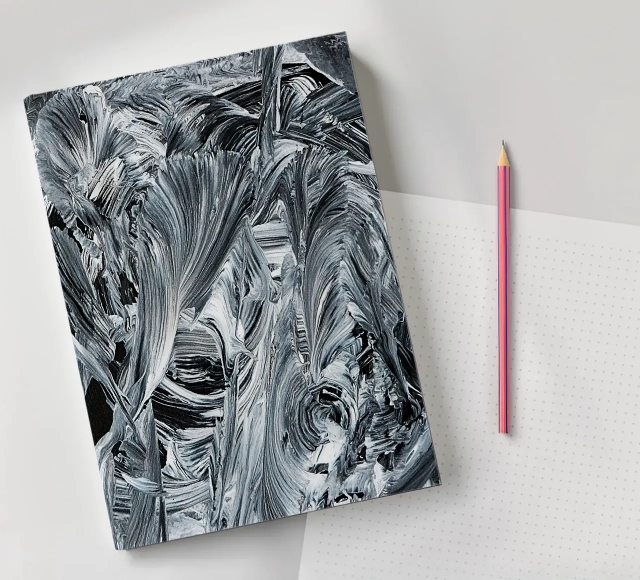 3D DREAM 5 notebook by Thierry Vobmann Abstract painting