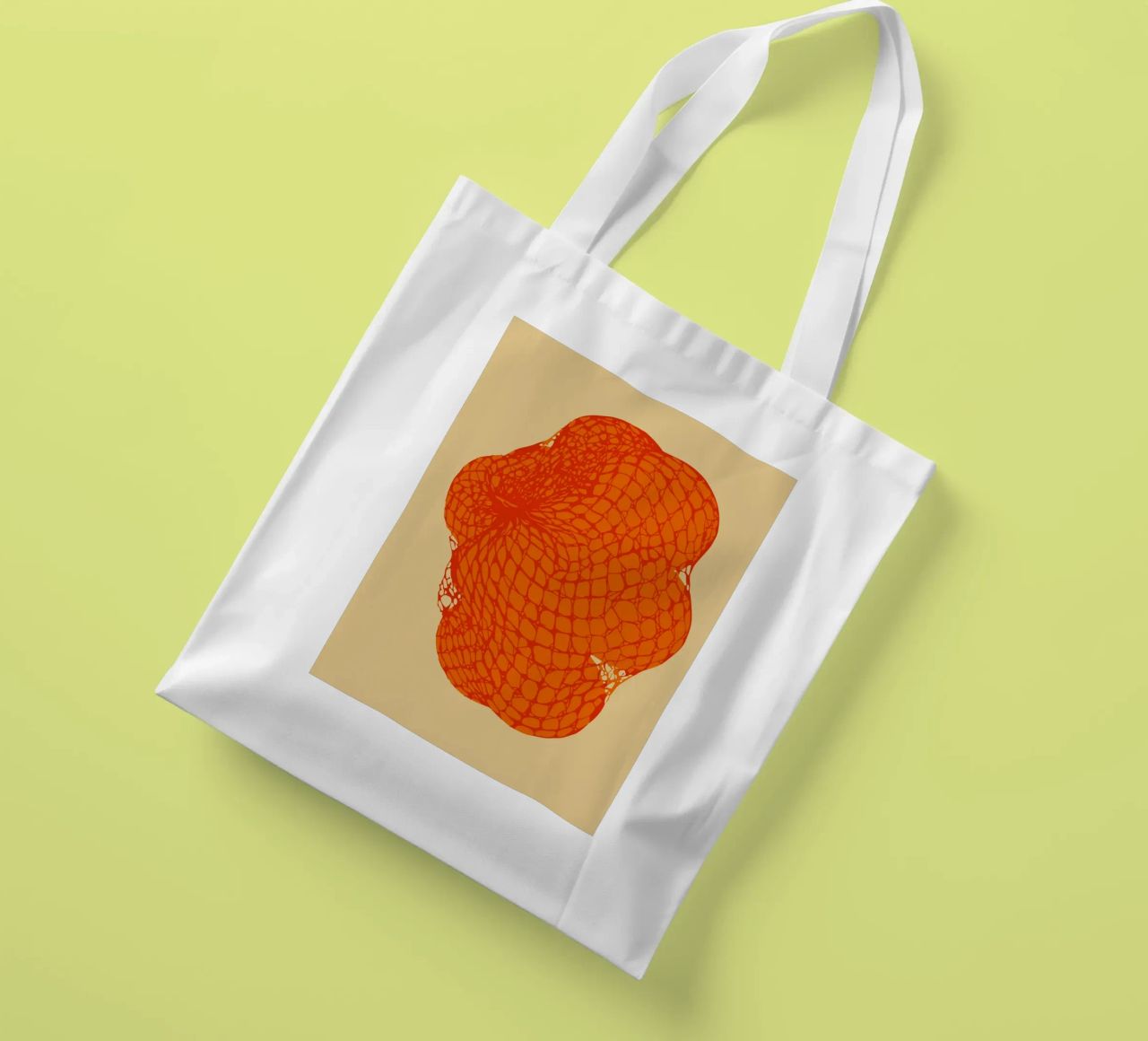 abstract mesh borsa in juta da ramosashop