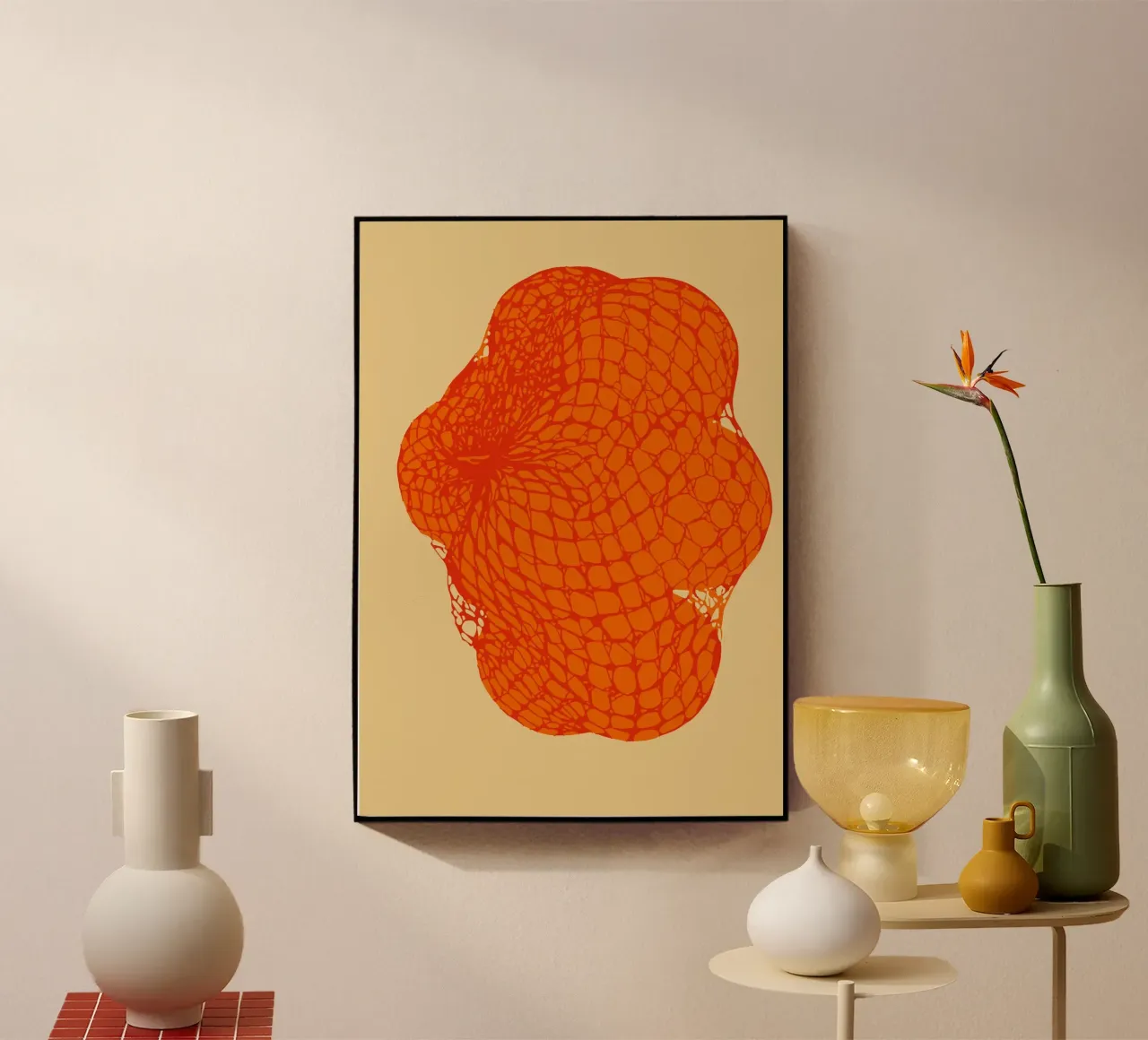 abstract mesh acryl van ramosashop
