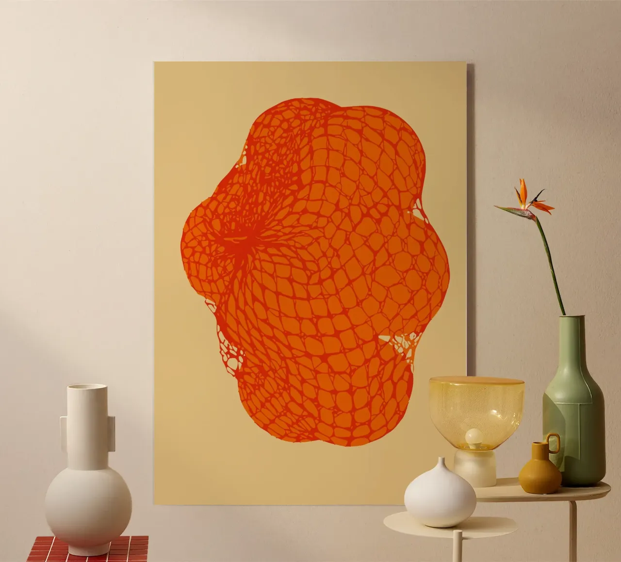 abstract mesh plexiglass da ramosashop