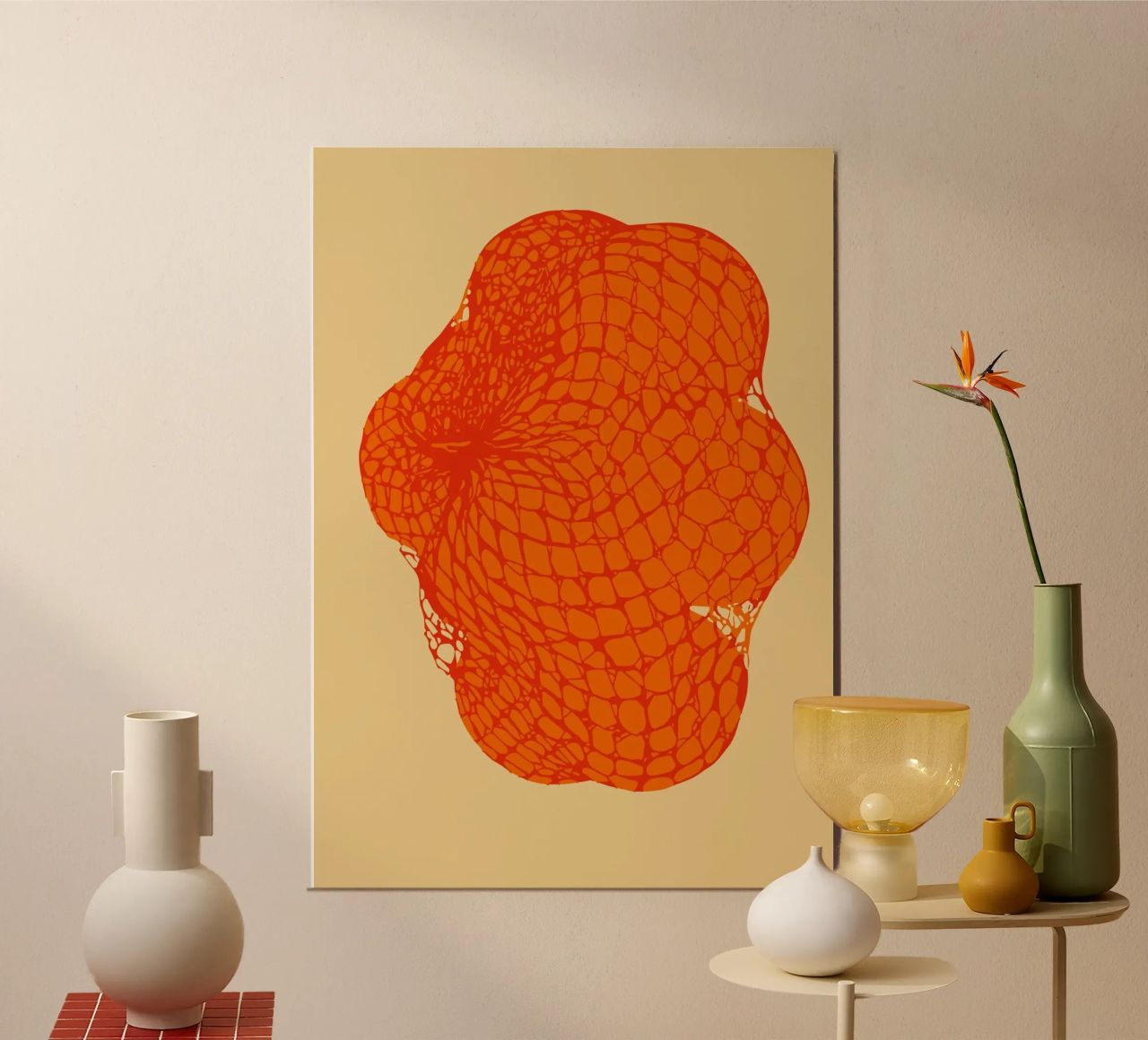 abstract mesh alluminio dibond da ramosashop