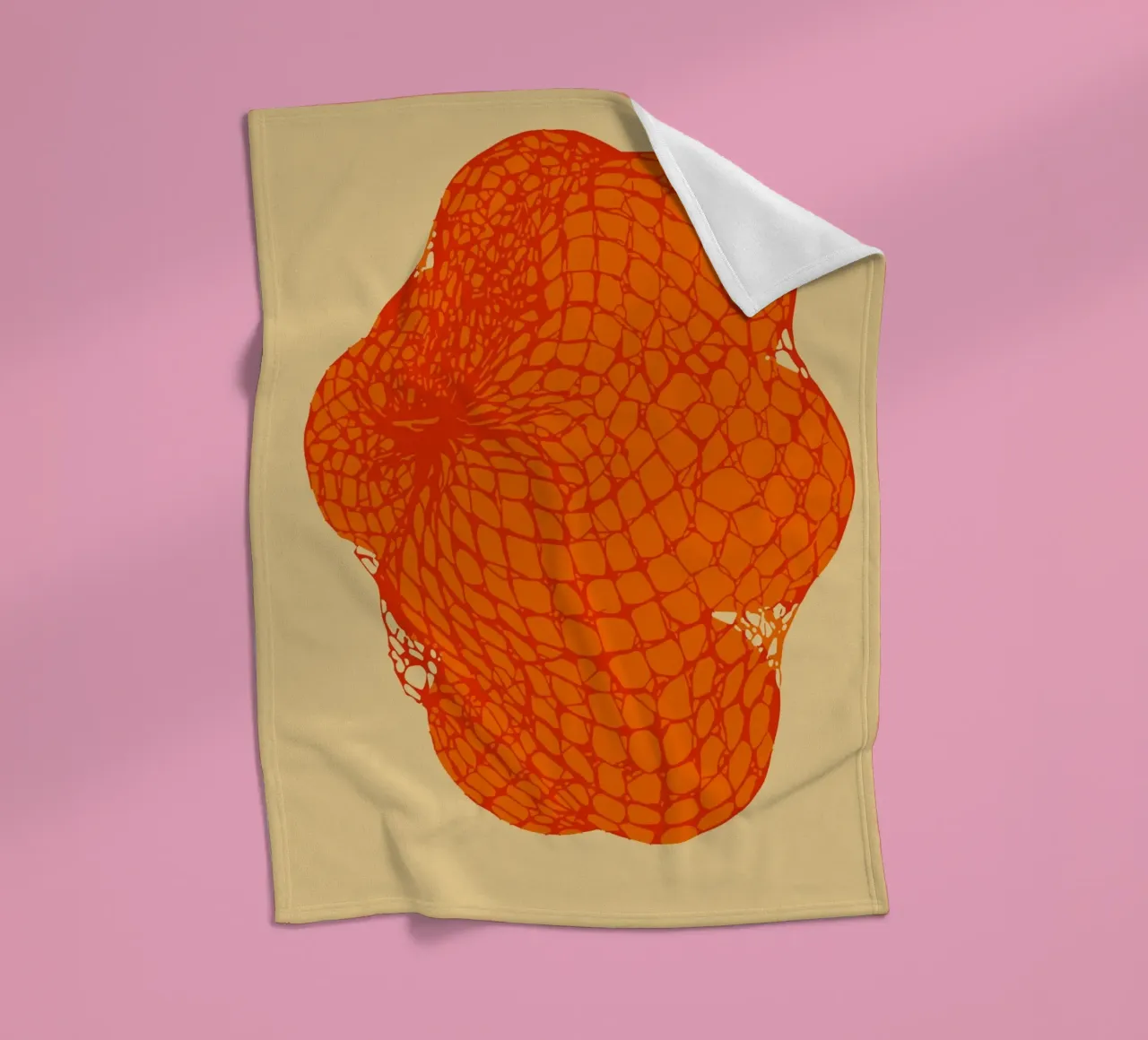 abstract mesh coperta in pile da ramosashop