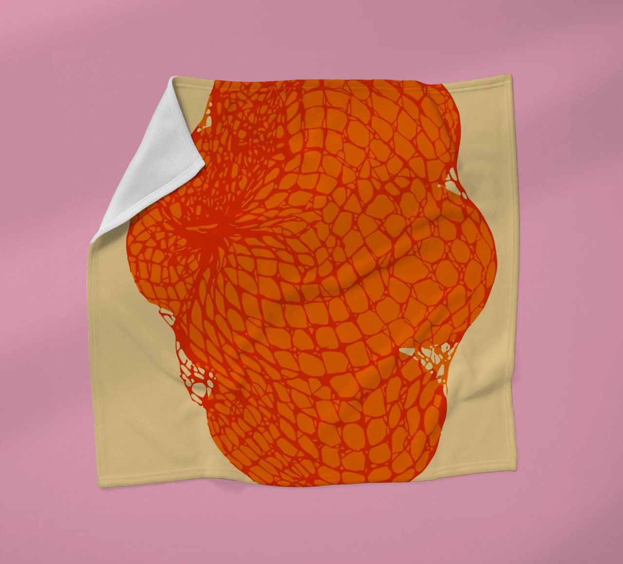 abstract mesh coperta in pile da ramosashop