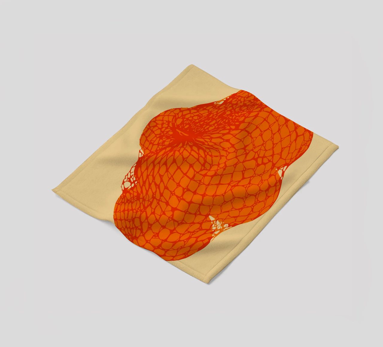 abstract mesh coperta in pile da ramosashop