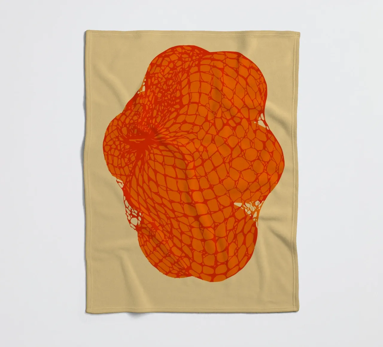 abstract mesh coperta in pile da ramosashop