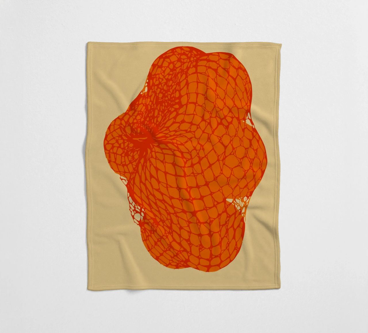 abstract mesh coperta in pile da ramosashop