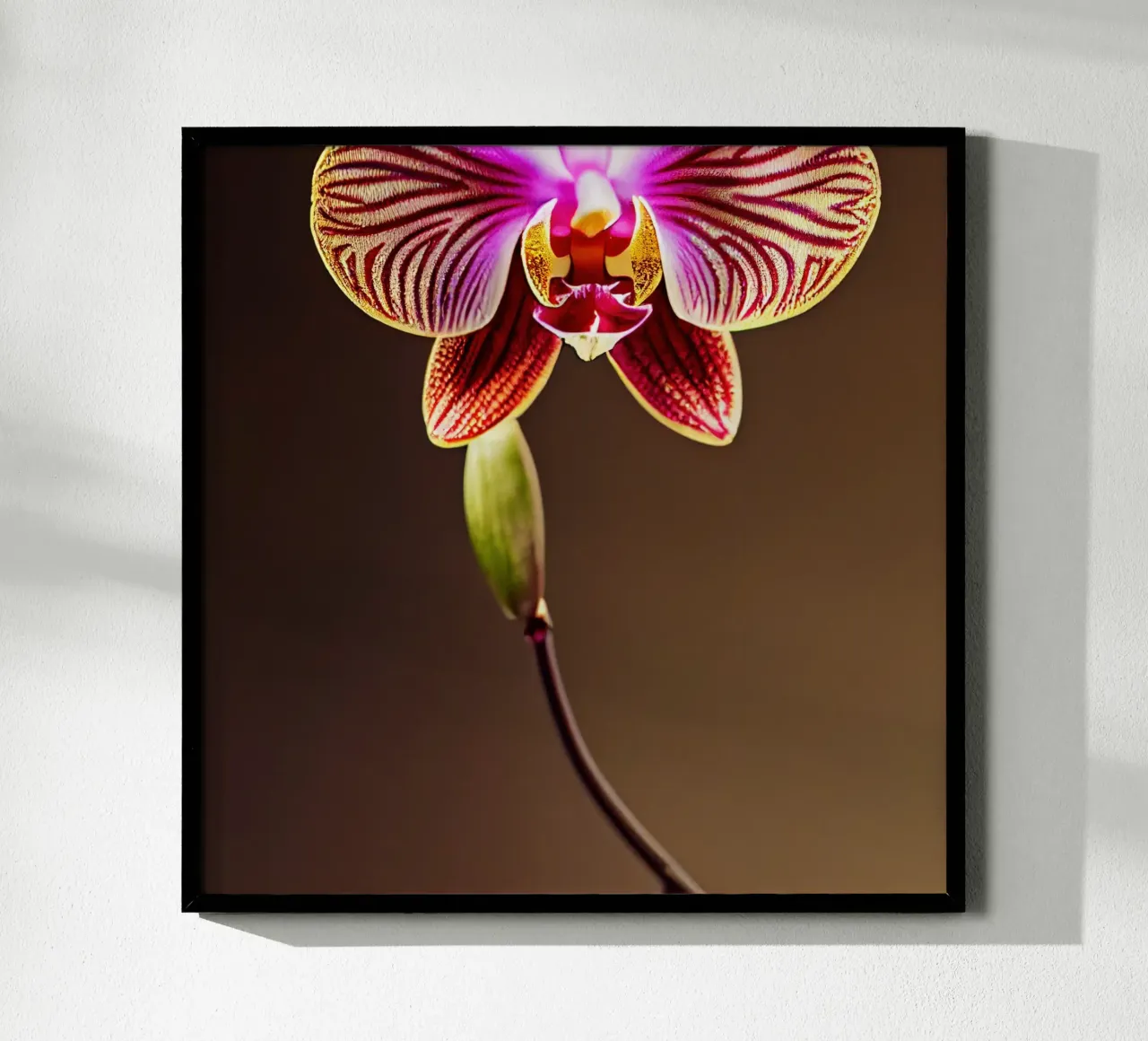 Macro Orchid Flower hahnemühle by Bold Blooms