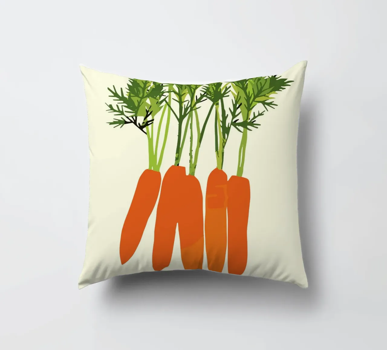 orange carrots cuscino da ramosashop