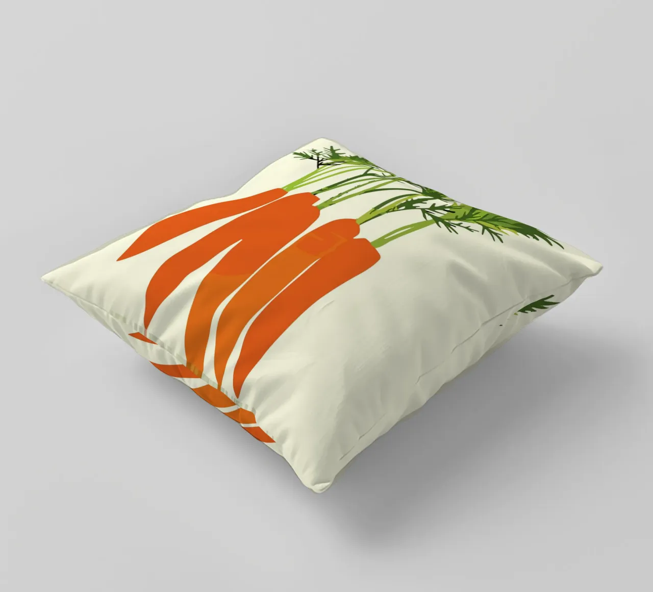 orange carrots cuscino da ramosashop