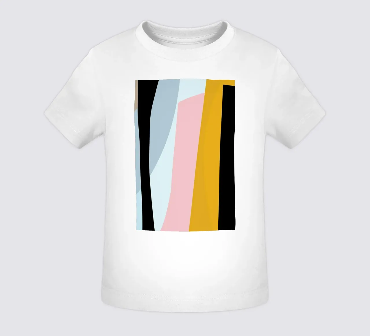 Pastel 2 baby t-shirt by Jonathan Lawes
