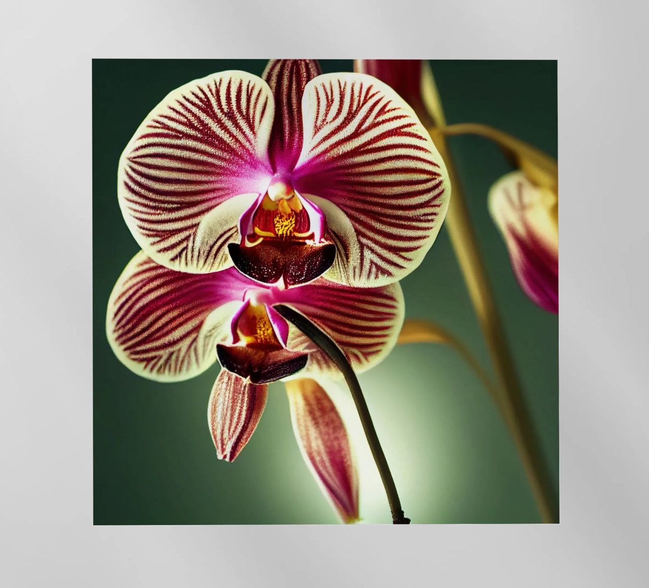 Macro fiore di orchidea pellicola backlit da Bold Blooms