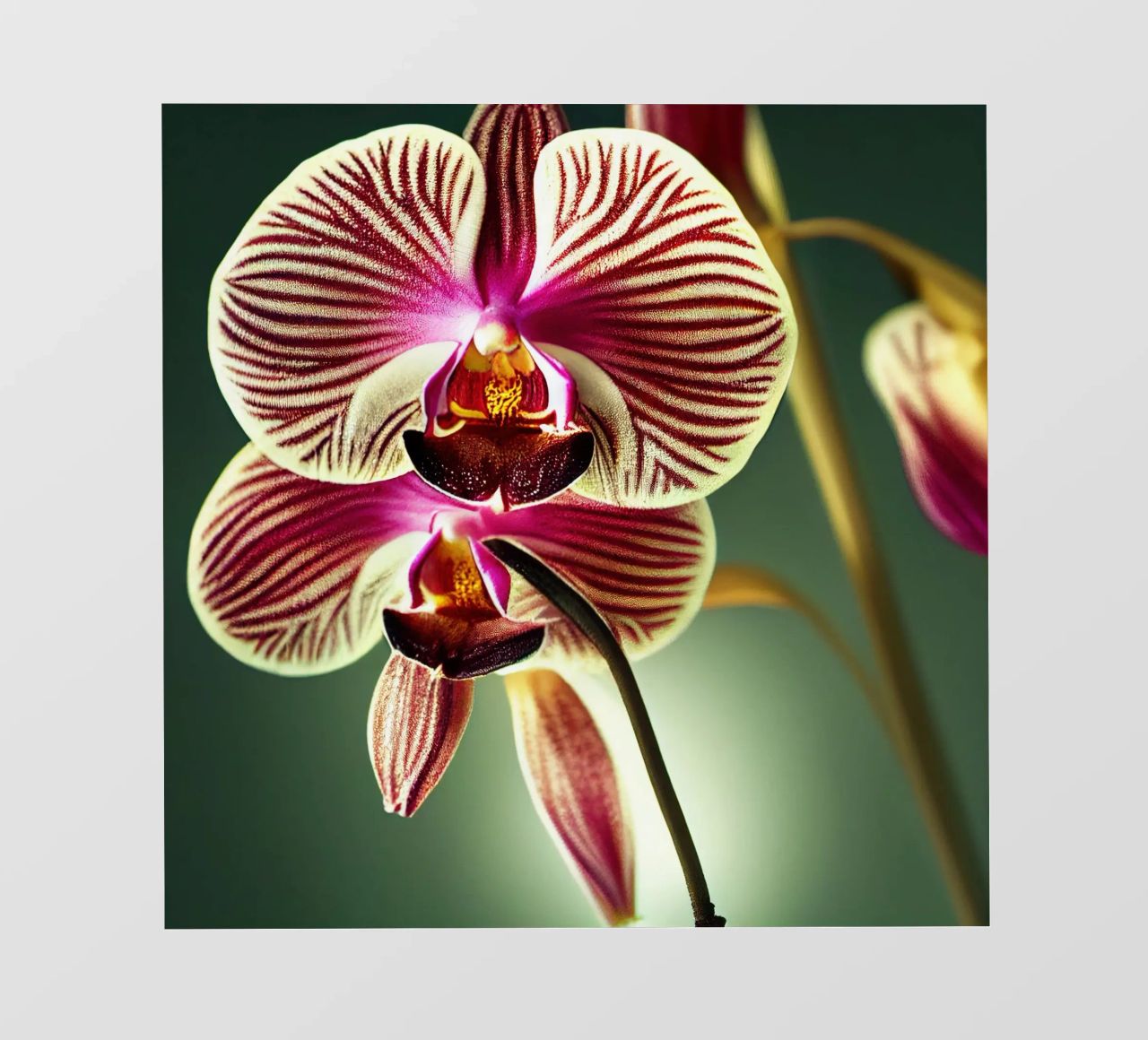 Macro fiore di orchidea pellicola backlit da Bold Blooms