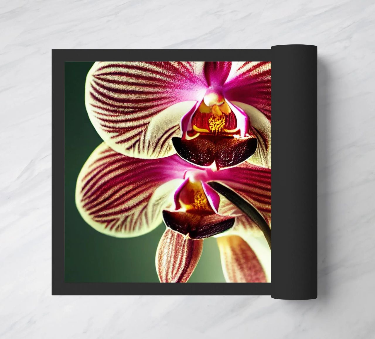 Macro fiore di orchidea zerbino da Bold Blooms