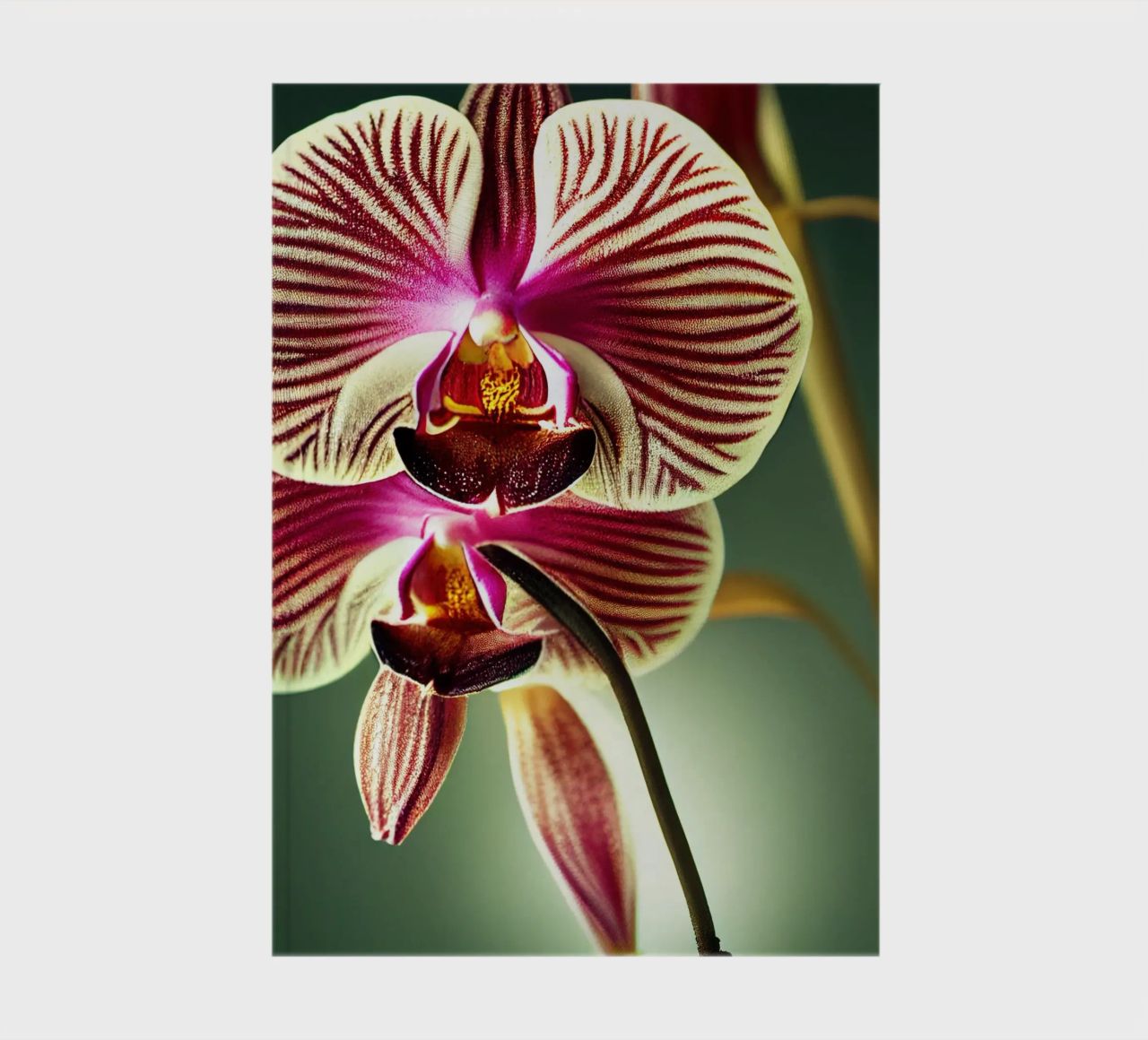 Macro fiore di orchidea diario da Bold Blooms