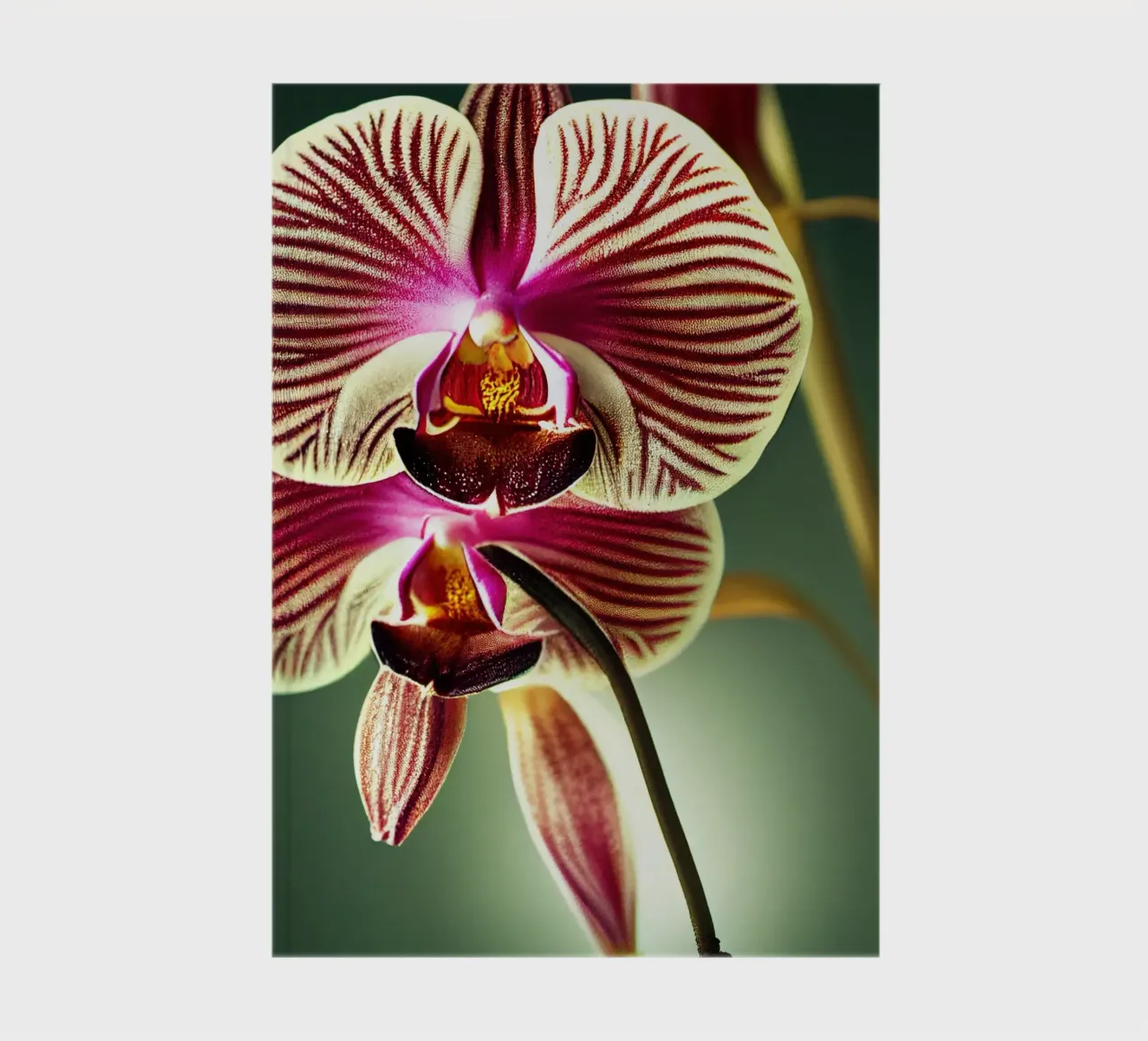 Macro fiore di orchidea diario da Bold Blooms