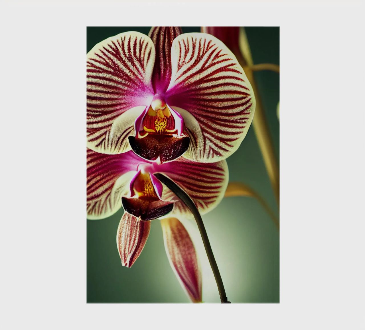 Macro fiore di orchidea diario da Bold Blooms