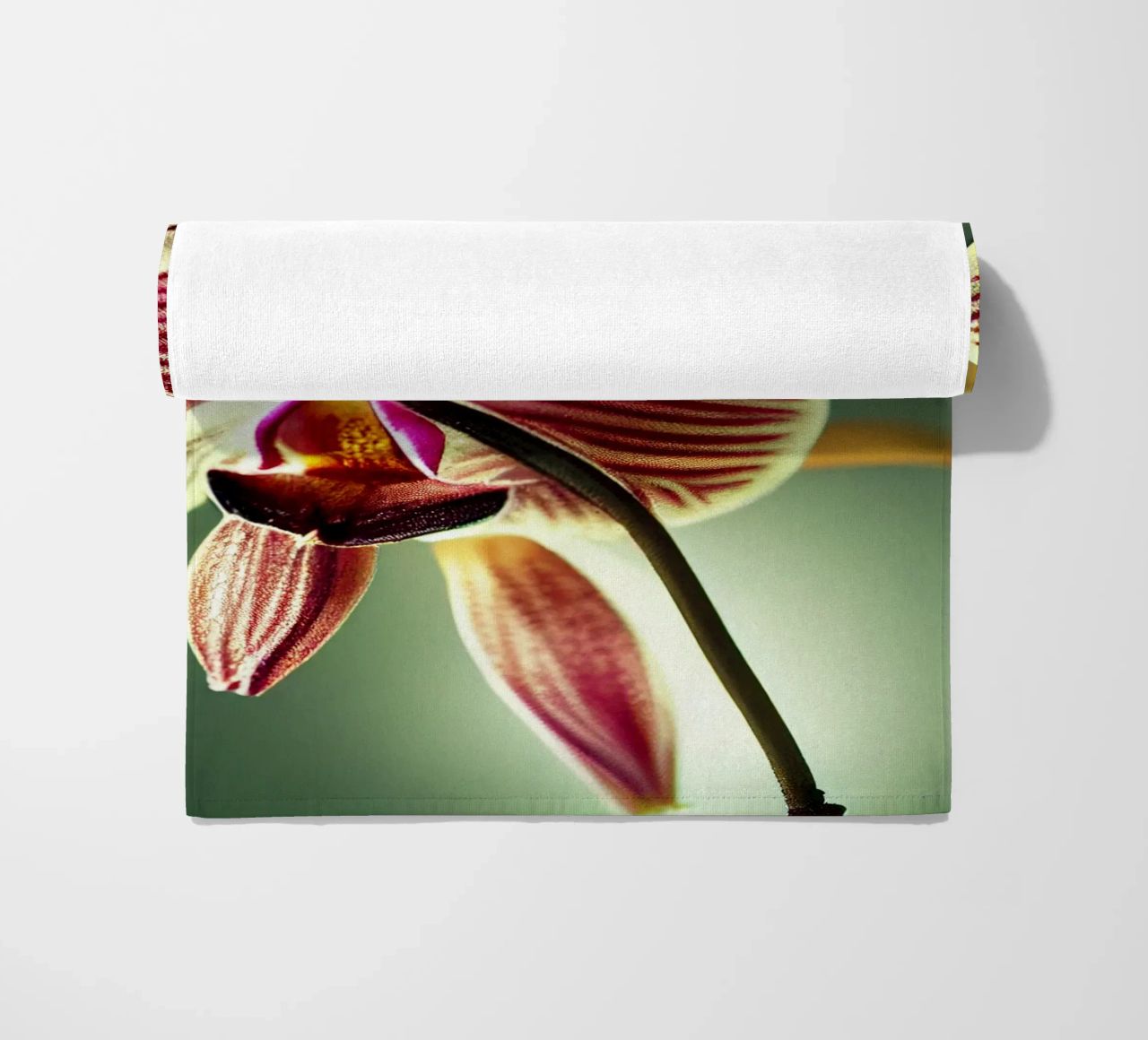 Macro fiore di orchidea telo mare da Bold Blooms