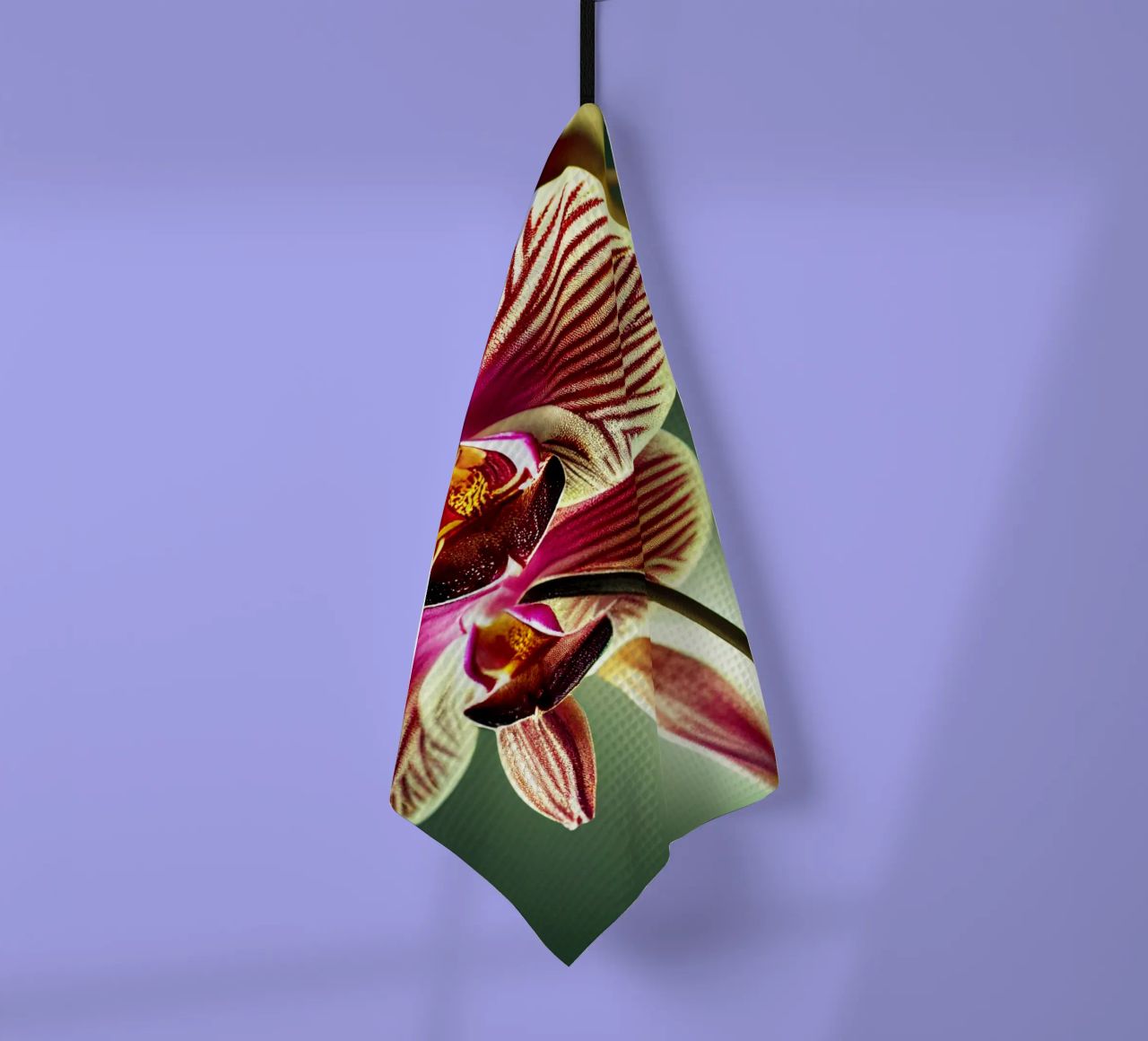 Macro fiore di orchidea canovaccio da cucina da Bold Blooms