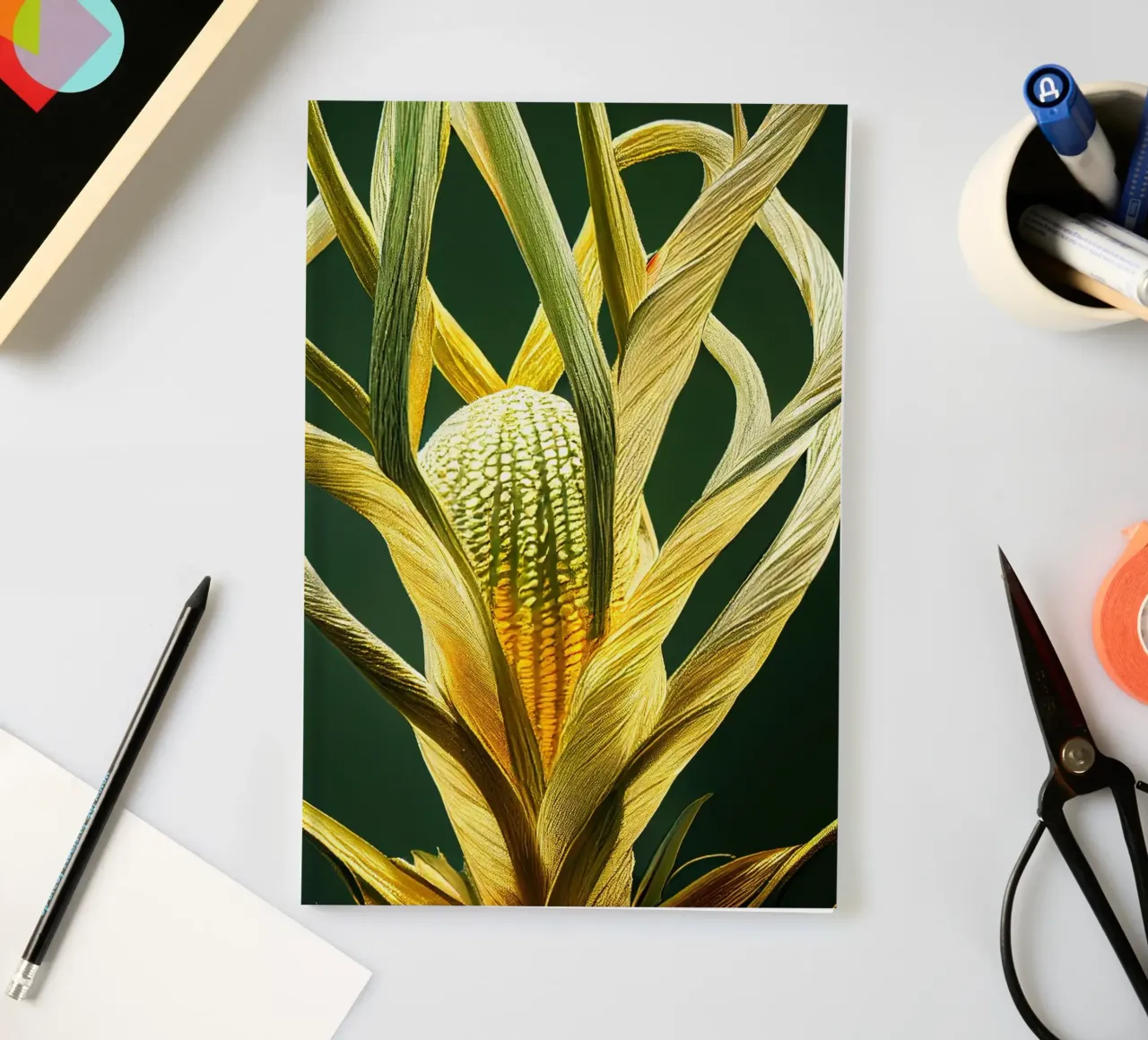 Macro fiore di pandano diario da Bold Blooms