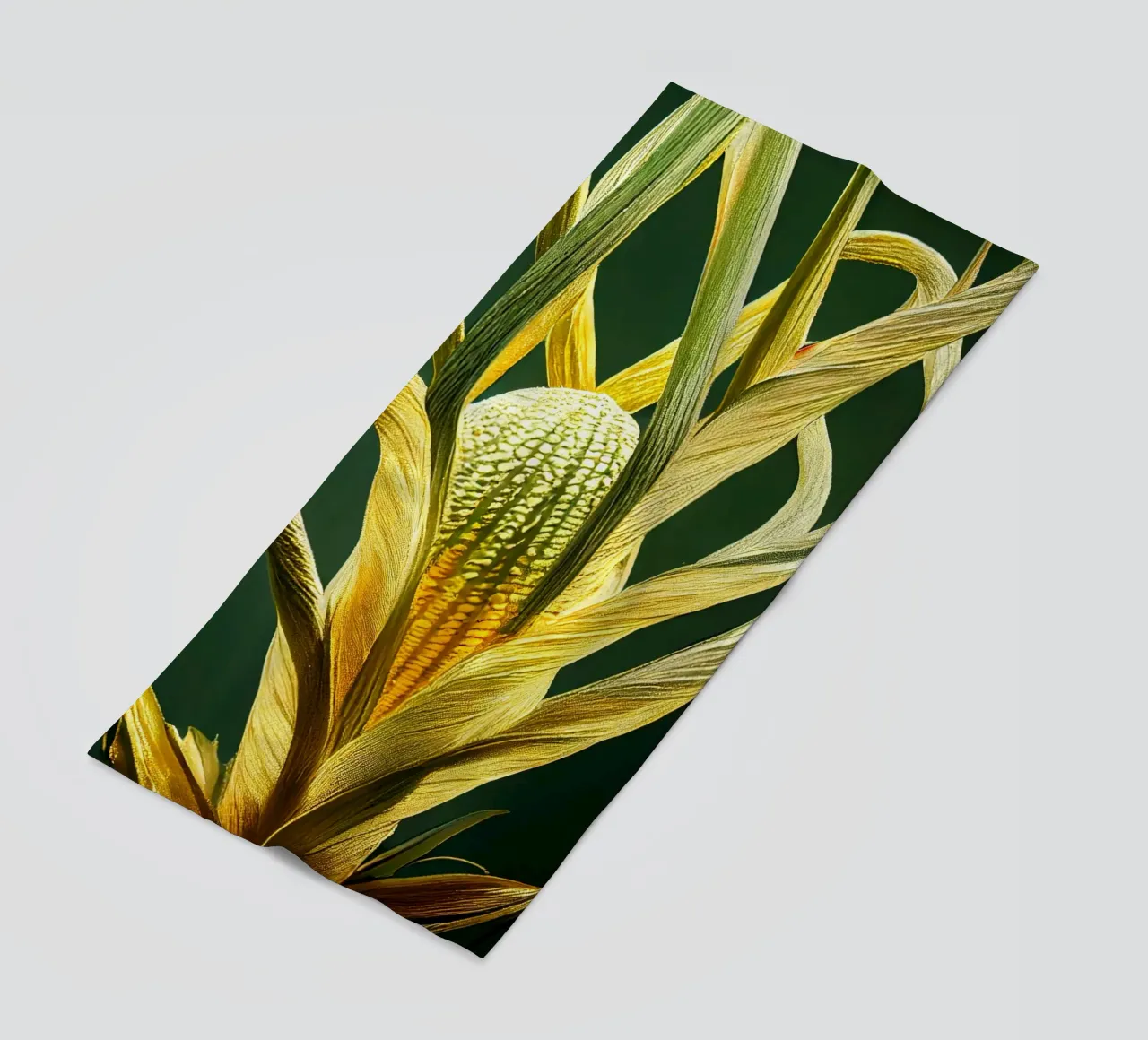 Macro fiore di pandano telo mare da Bold Blooms