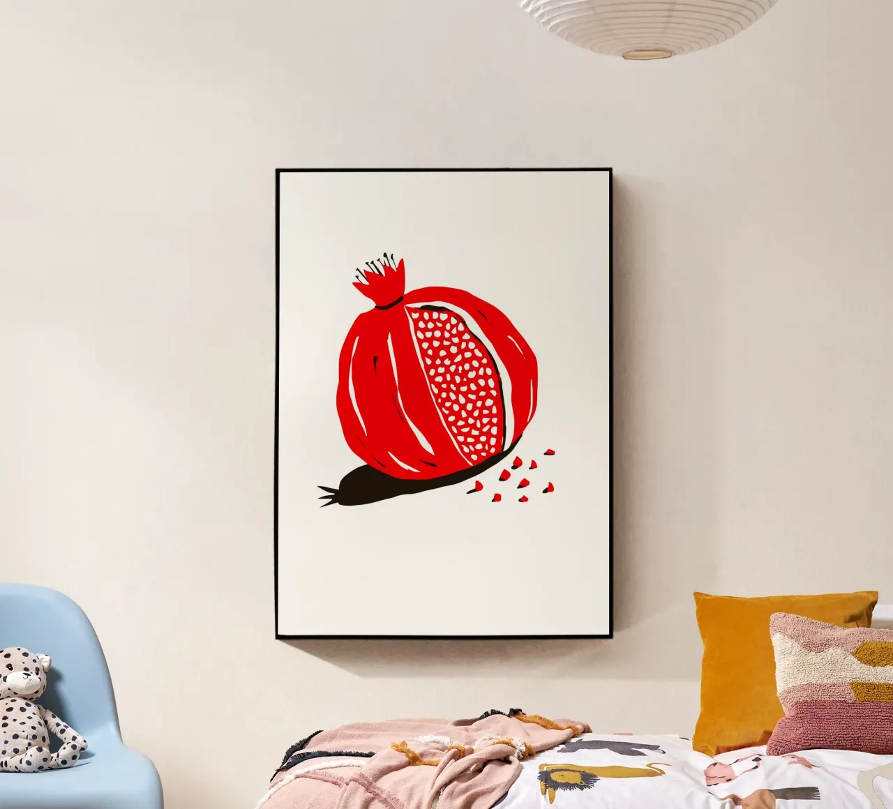 red pomegranate plexiglass da ramosashop