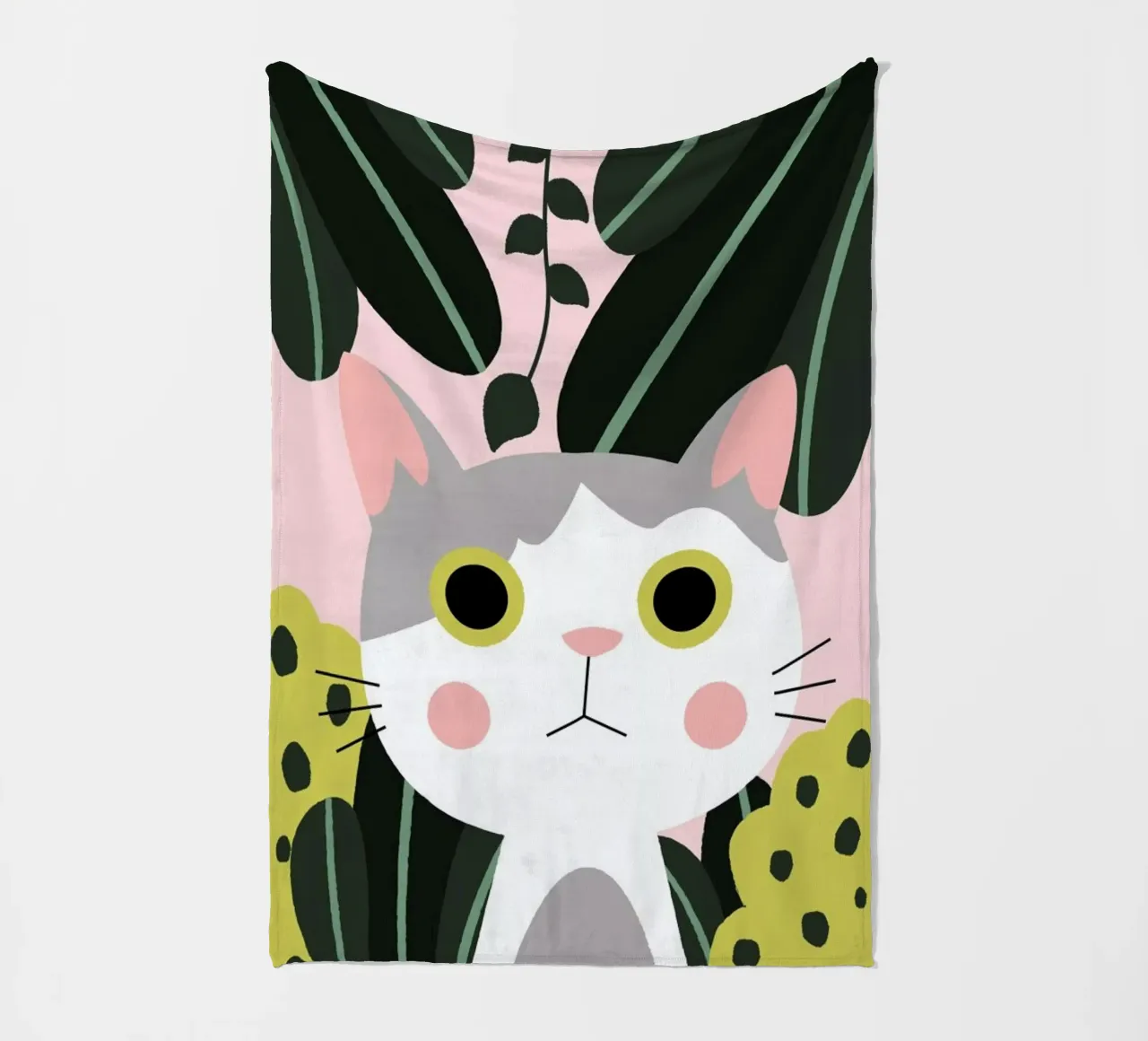 Jungle Cat coperta in pile da Karin Bijlsma
