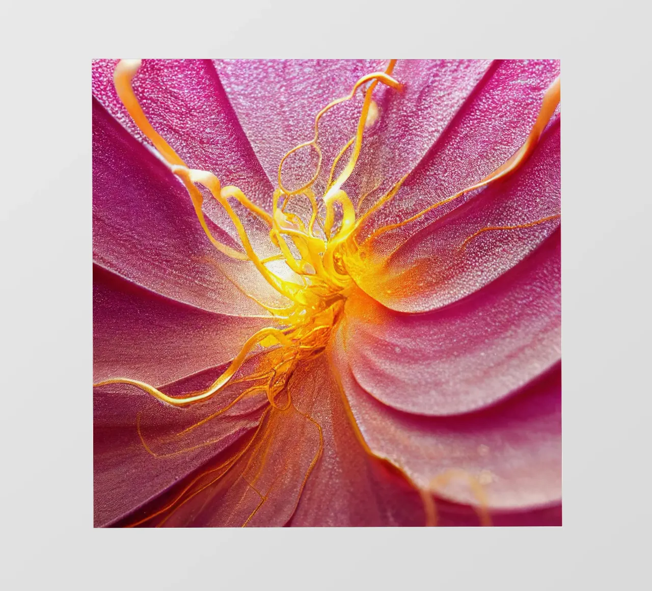 Macro fiore di pervinca pellicola backlit da Bold Blooms