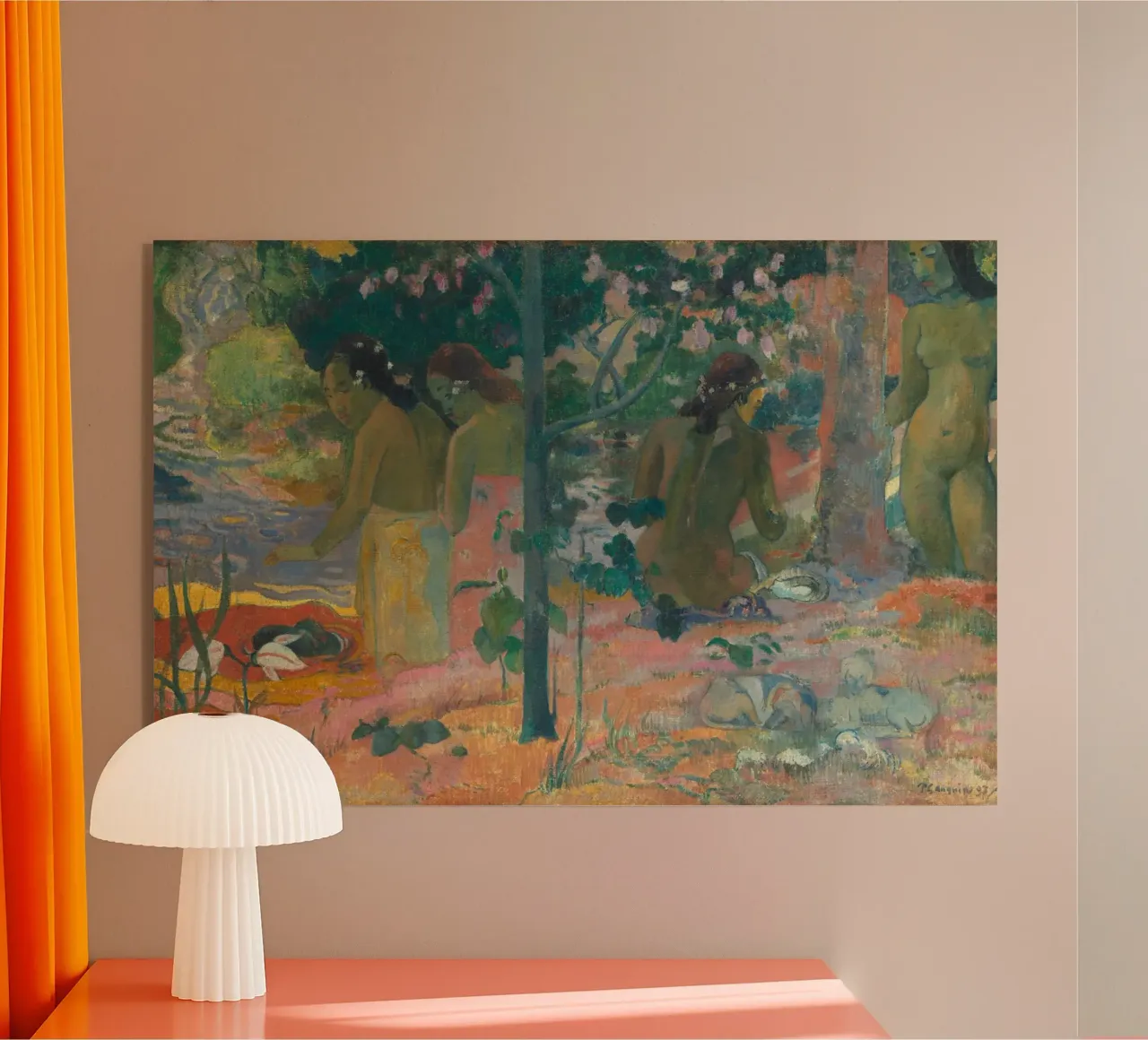 Paul Gauguin - The Bathers acrylic glass by Timeless Artworks