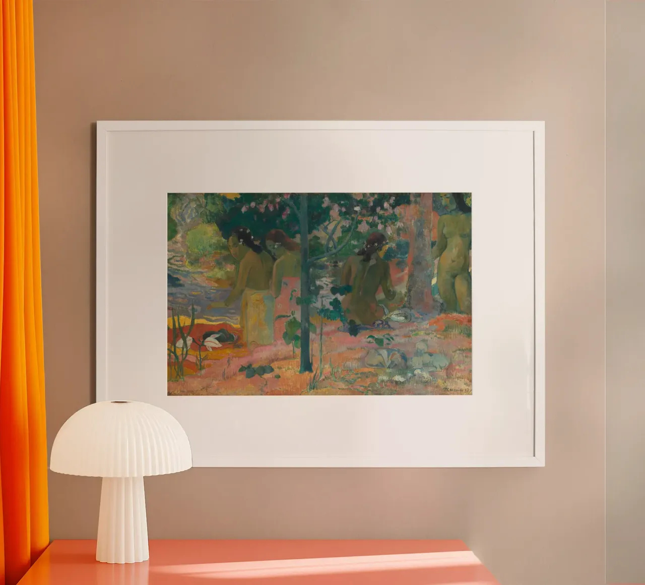 Paul Gauguin - Le bagnanti carta hahnemühle da Timeless Artworks
