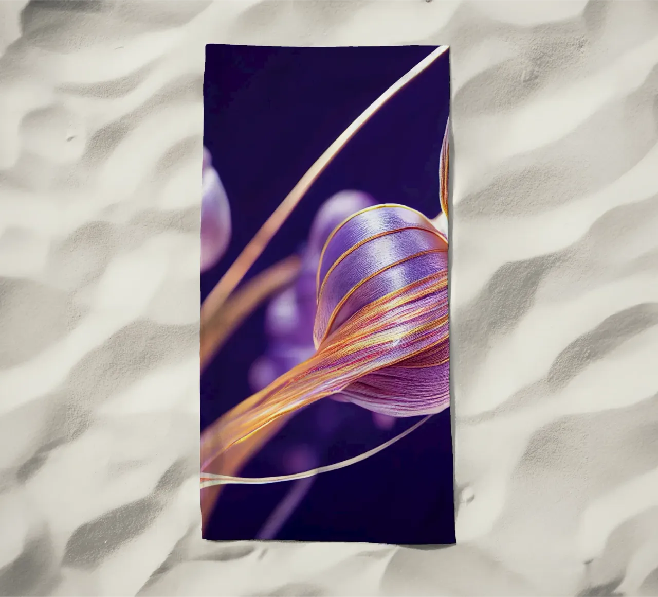 Macro fiore di pervinca telo mare da Bold Blooms