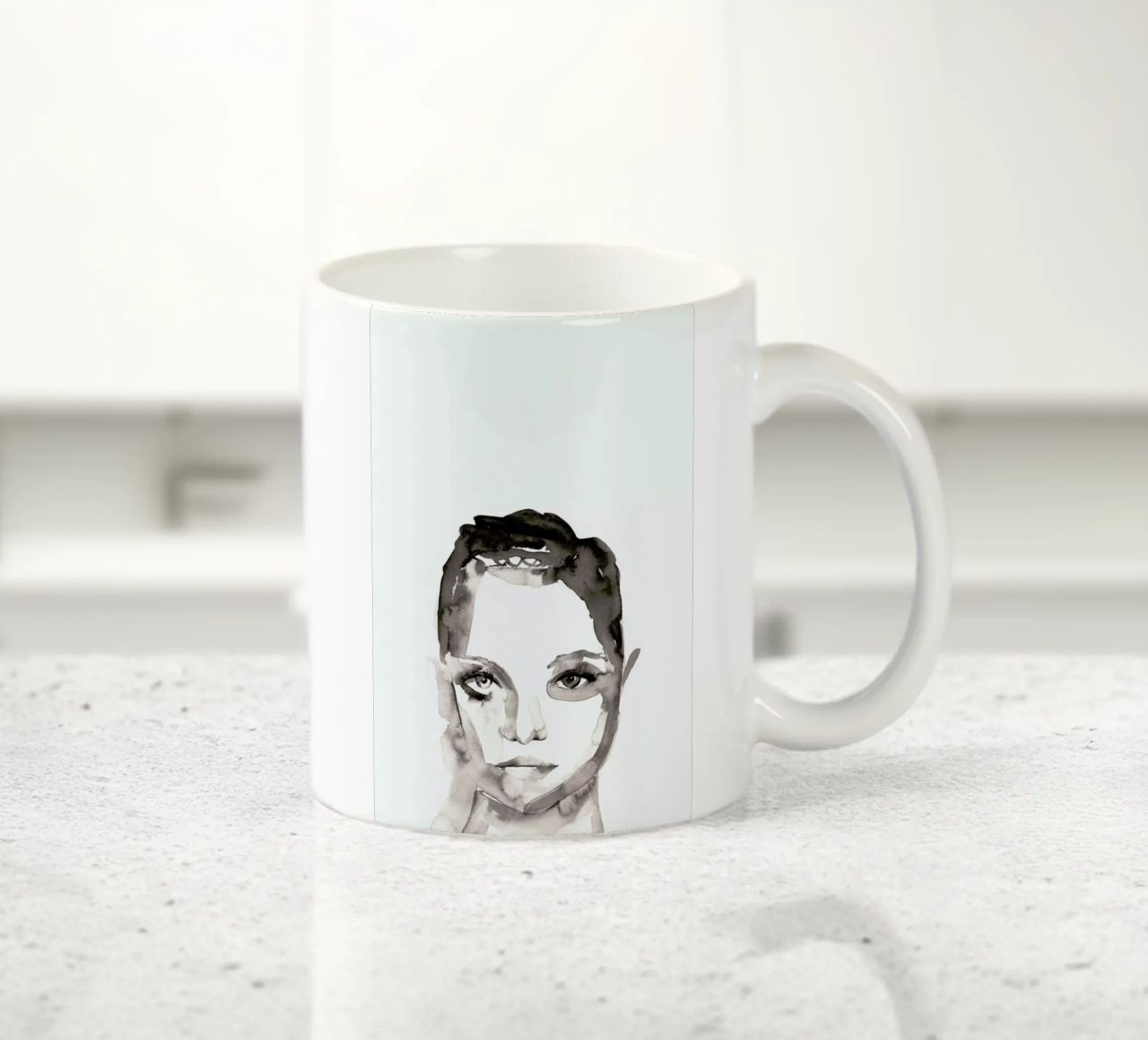 You Can Whistle First tazza in ceramica da Victoria Verbaan