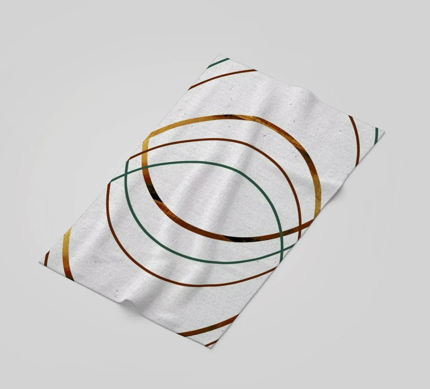Ring beach towel by Froilein Juno