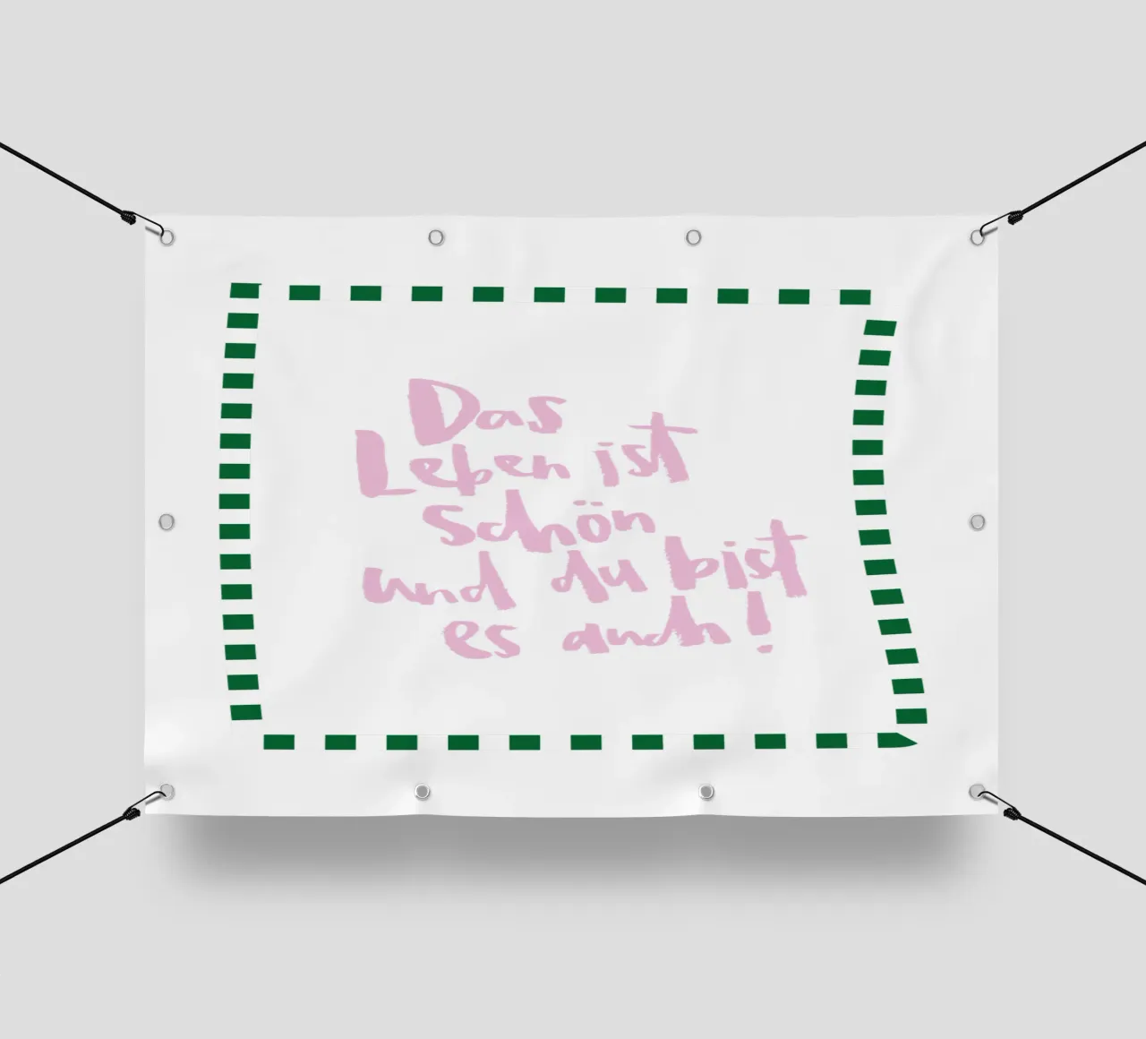 Schönes Leben telo in pvc da Brushmeetspaper