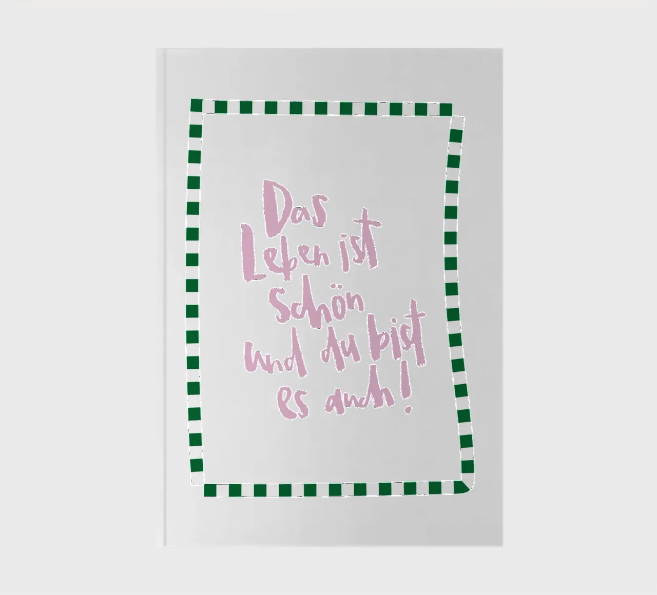 Schönes Leben notebook by Brushmeetspaper