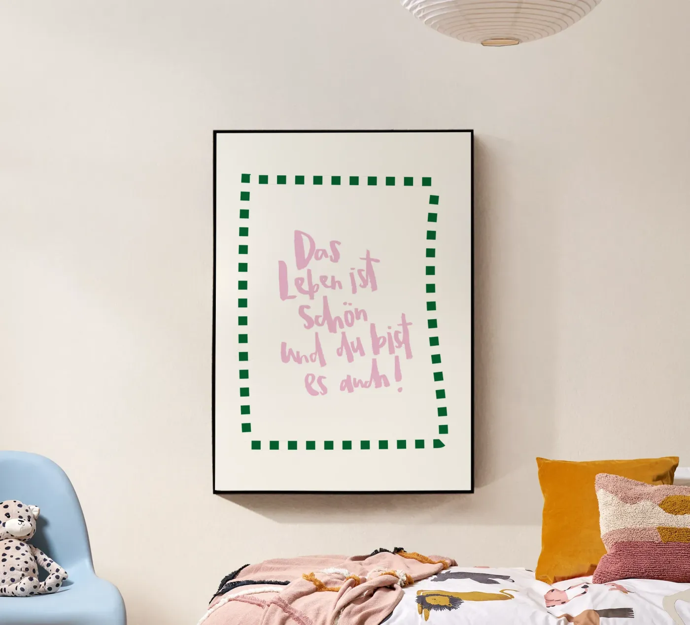 Schönes Leben plexiglass da Brushmeetspaper