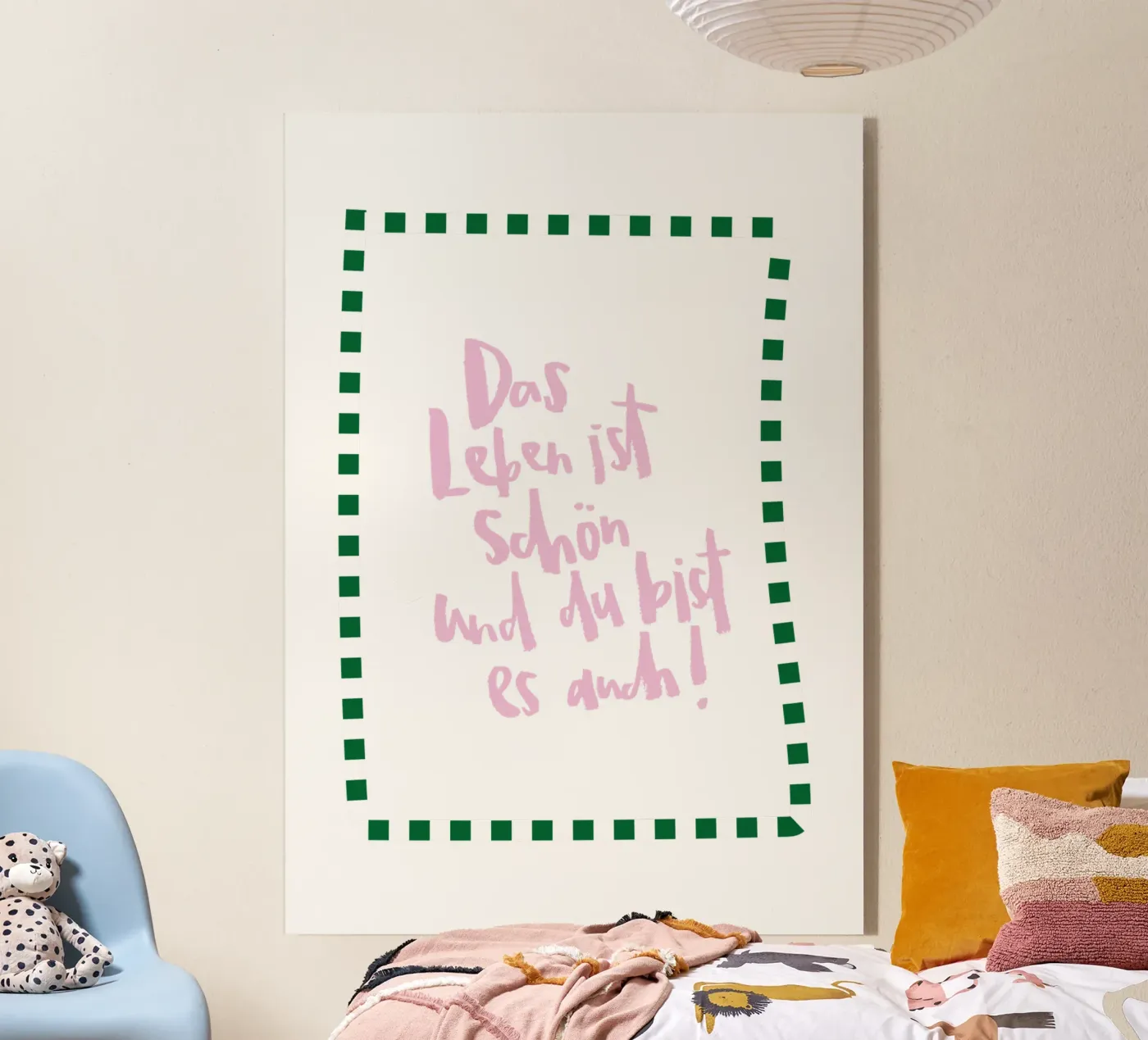 Schönes Leben plexiglass da Brushmeetspaper