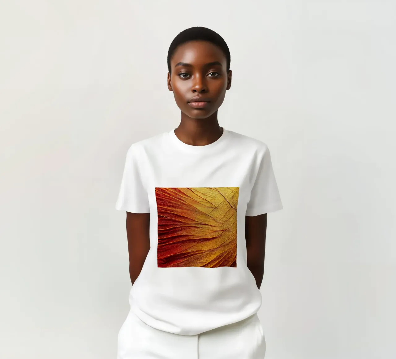 Macro Puntura Fiore di vite t-shirt da Bold Blooms