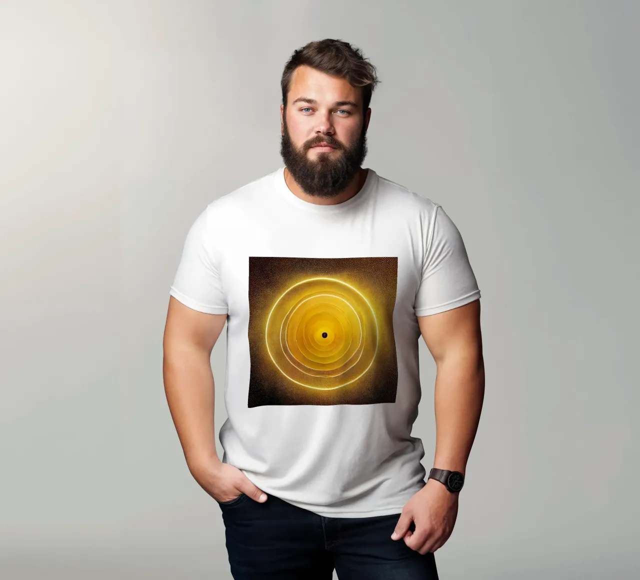 Macro Puntura Fiore di vite t-shirt da Bold Blooms