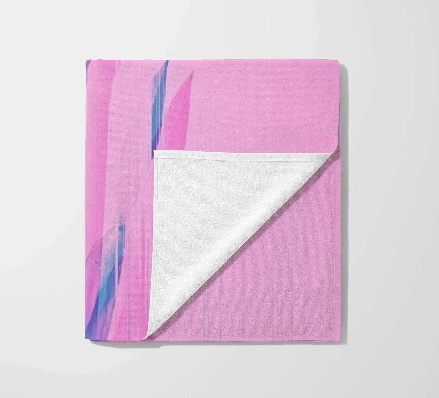 Glitcherd Iris on Pink telo mare da cafelab
