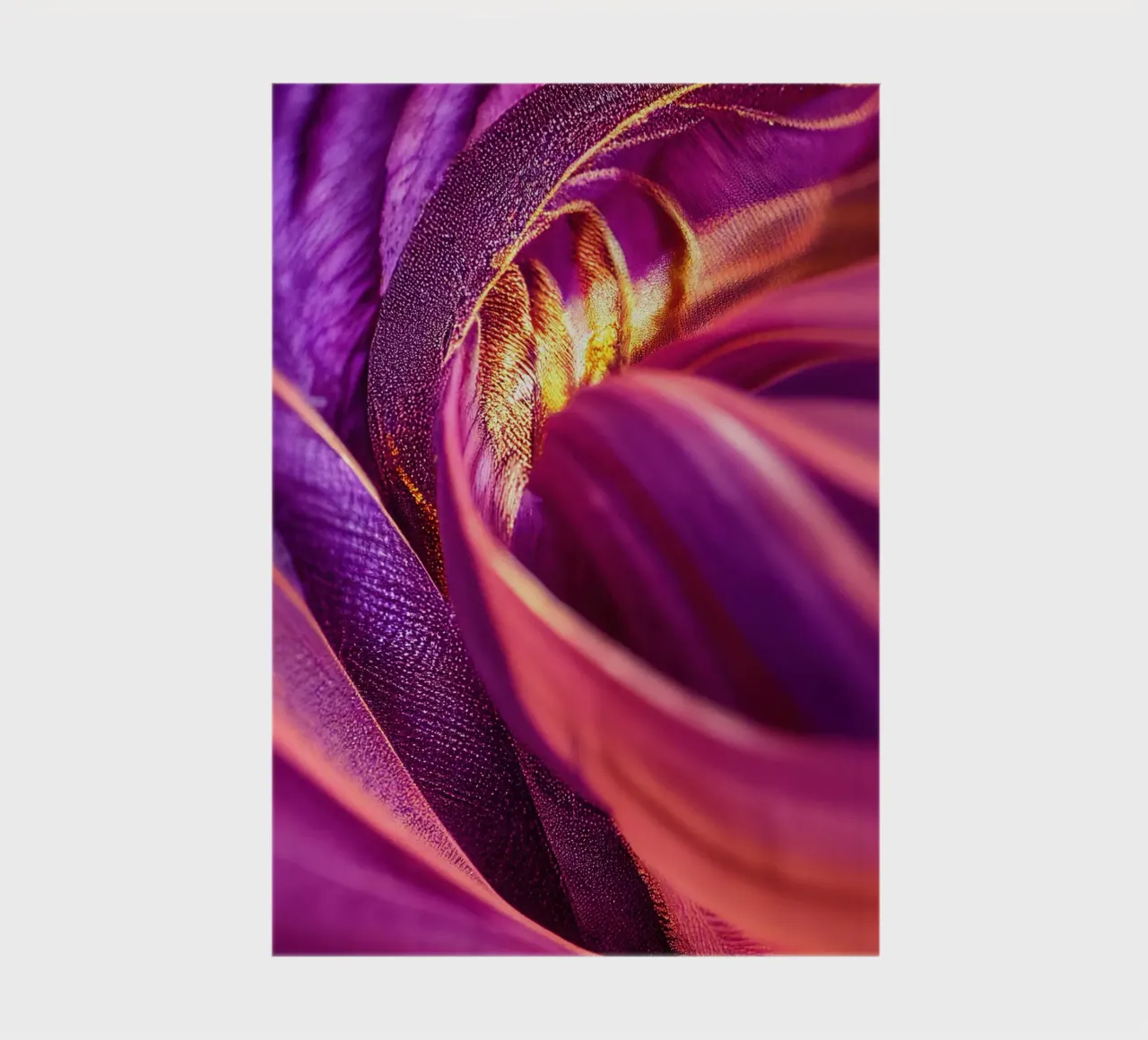 Macro Passiflora viola diario da Bold Blooms